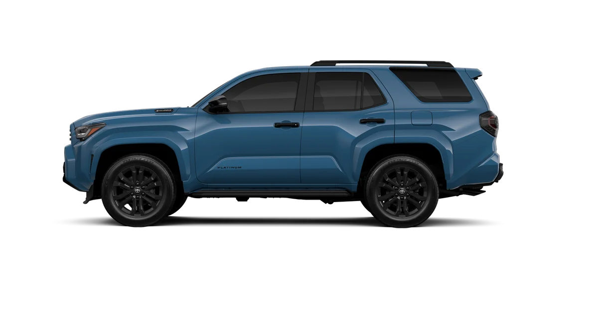 New 2026 Heritage Blue Toyota Platinum image 4