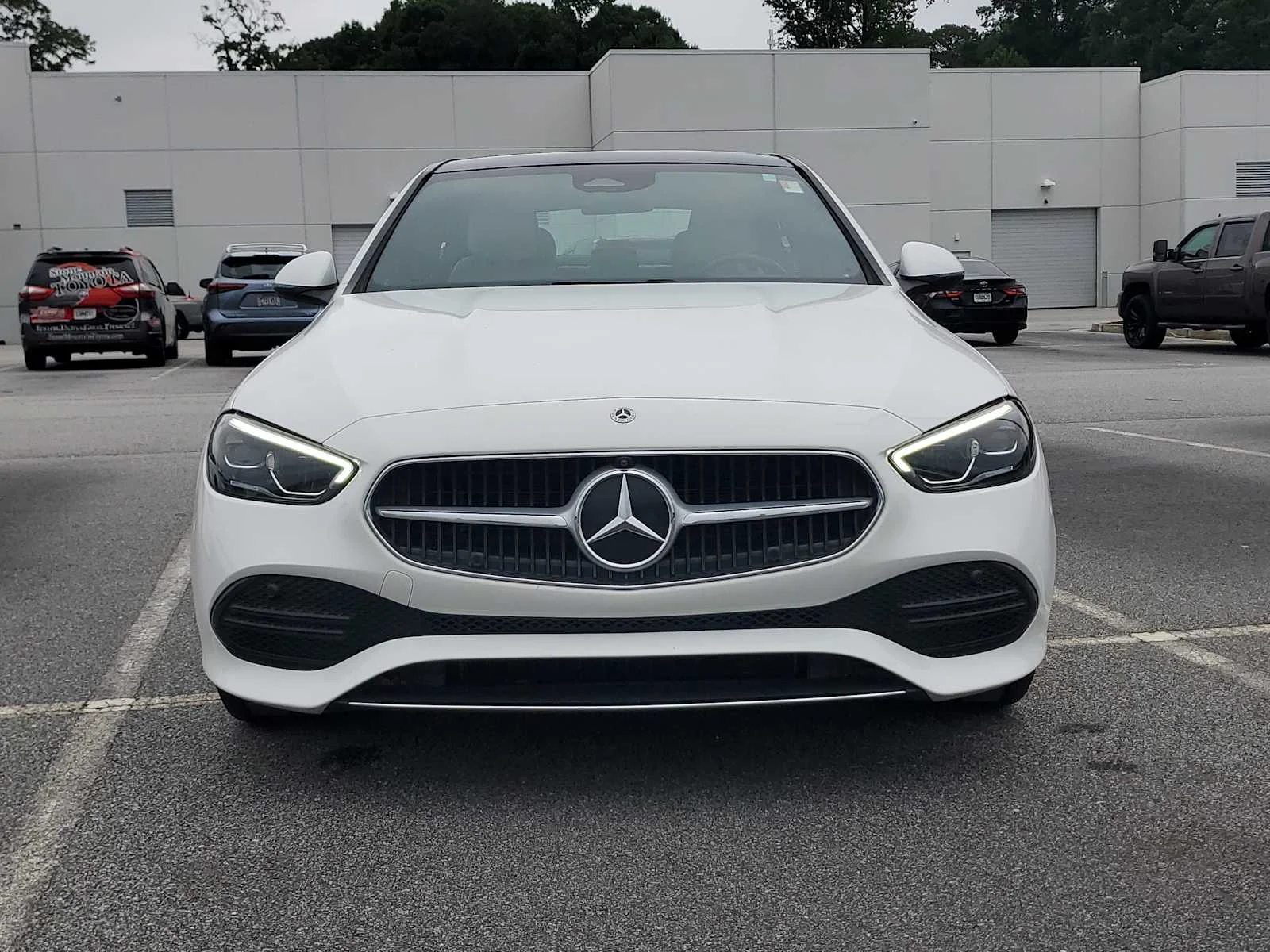 Used 2023 Polar White Mercedes-Benz C 300 image 2