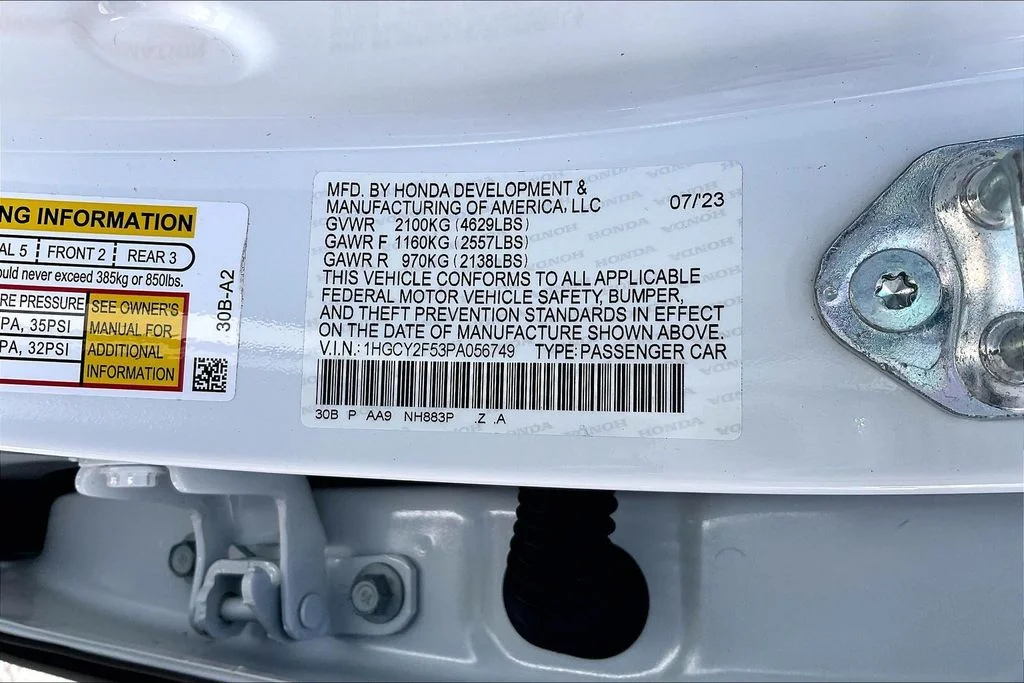 Used 2023 White Honda Sport image 32