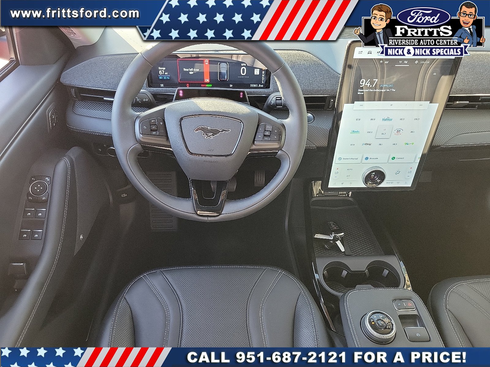 Certified Used 2023 Red Metallic Ford Premium image 5