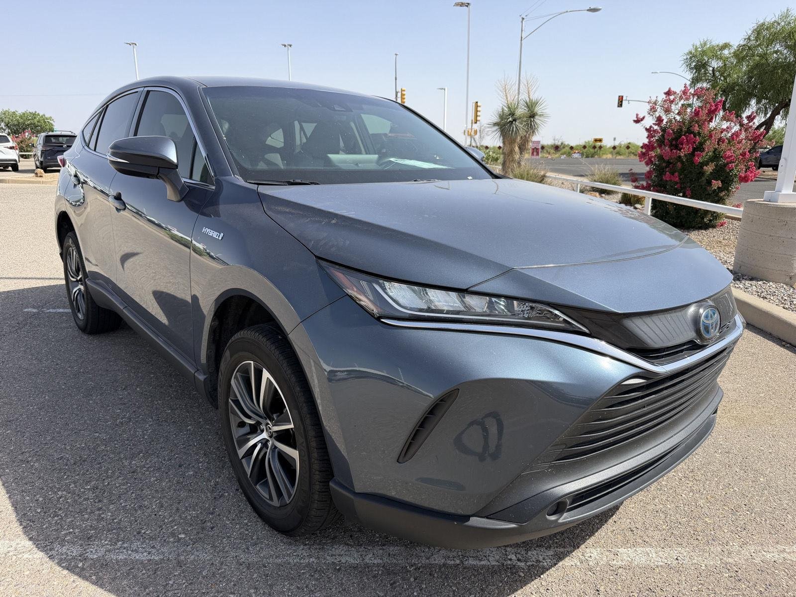 Used 2021 Coastal Gray Metallic Toyota LE image 7