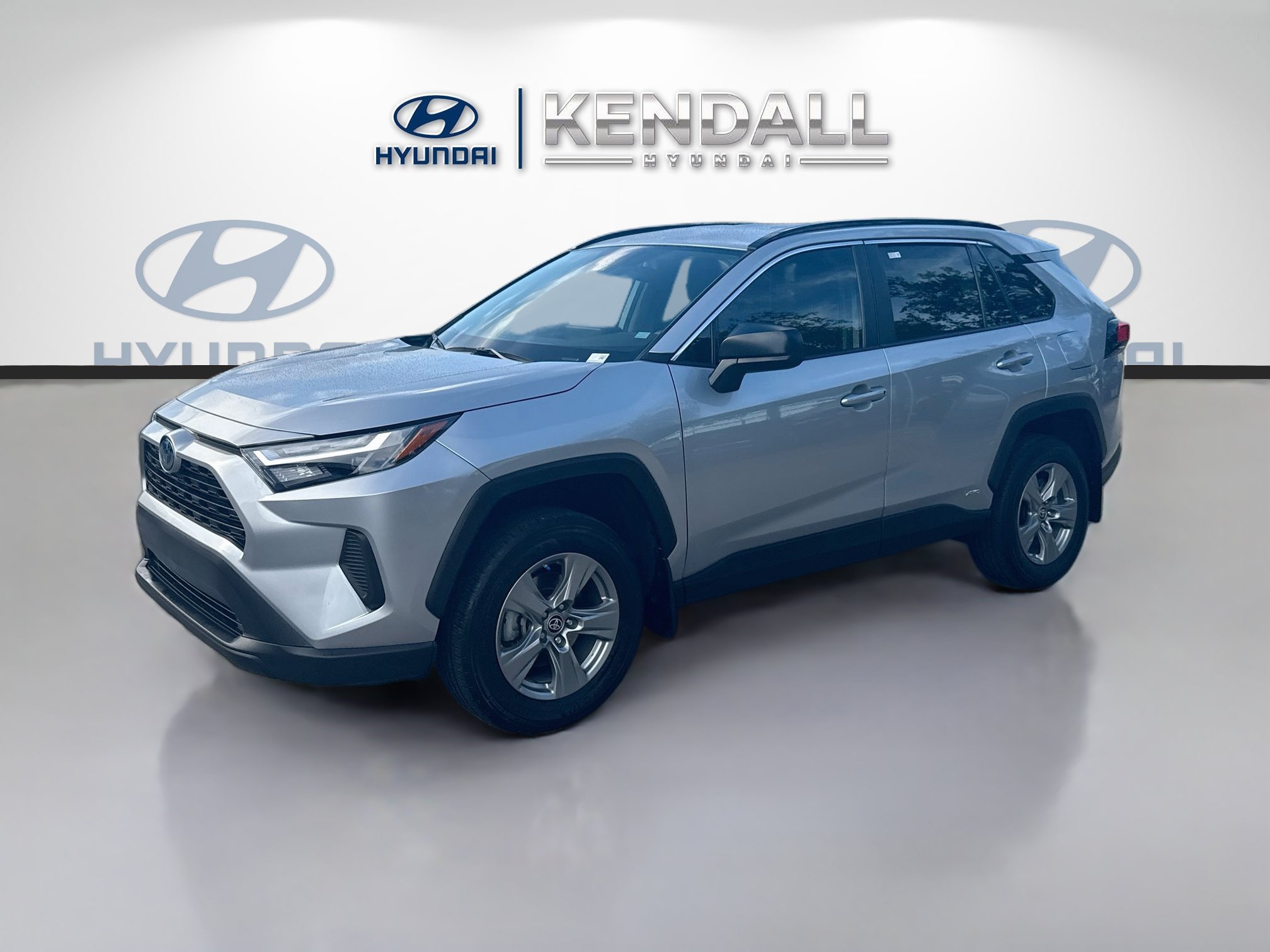 Used 2024 Silver Sky Metallic Toyota Hybrid LE image 3