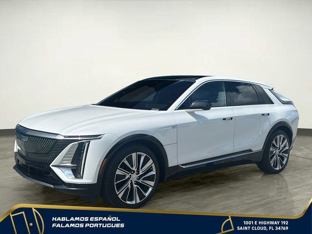 Used 2025 Cadillac LYRIQ Luxury 3 with VIN 1GYKPTRL0SZ310418 for sale in St. Cloud, FL