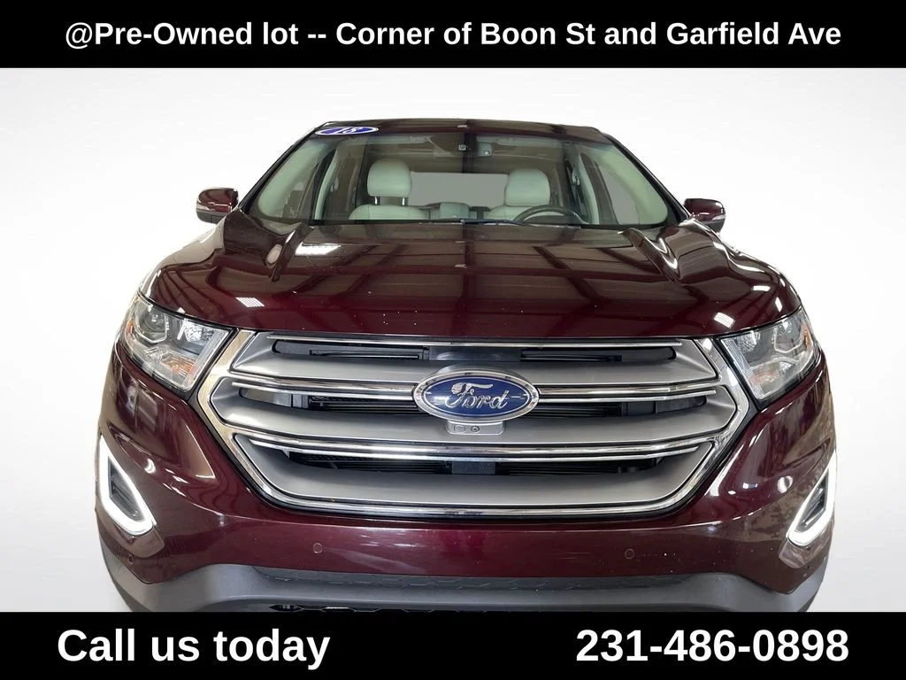 Used 2018 Red Ford Titanium image 8