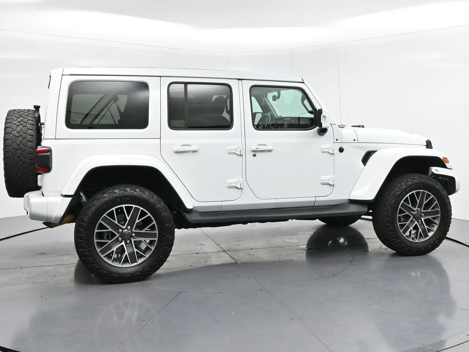 Used 2023 Bright White Clearcoat Jeep Sahara High Altitude image 8