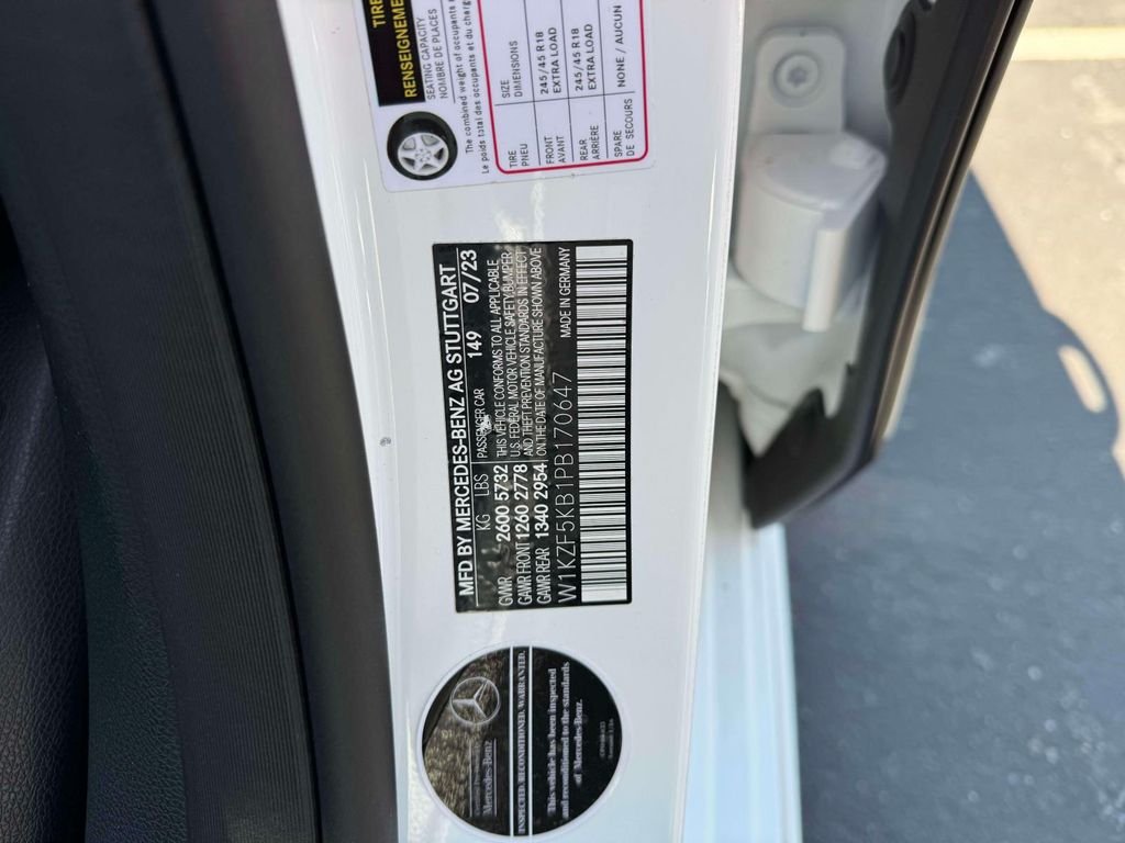 Certified Used 2023 Polar White Mercedes-Benz E 450 image 17