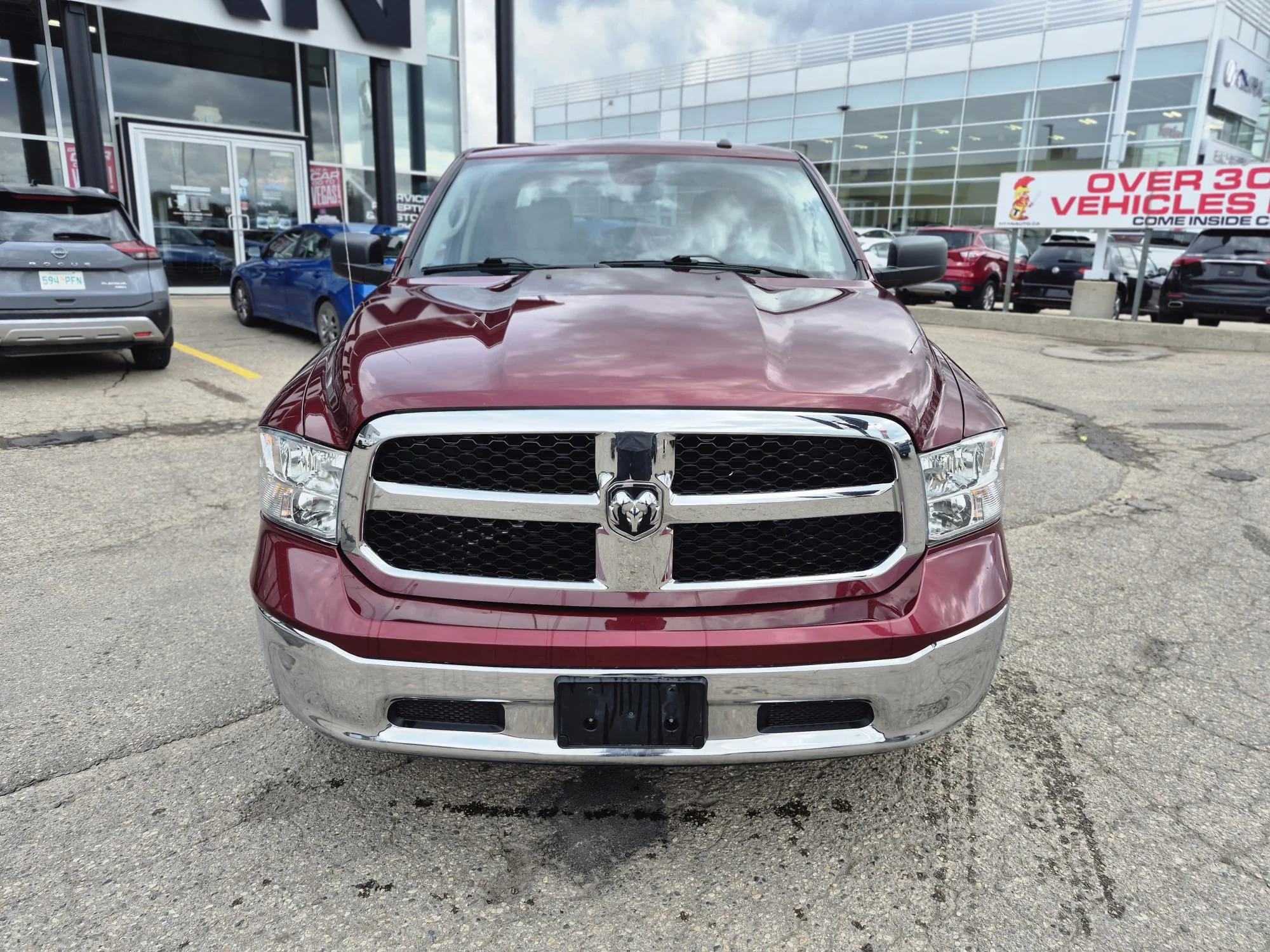Certified Used 2023 Red Pearl Ram SLT 4x4*6 Pass | 5.7L HEMI | Velvet Red Pearl | Htd Mirrors | Tow Package | Box Liner image 4