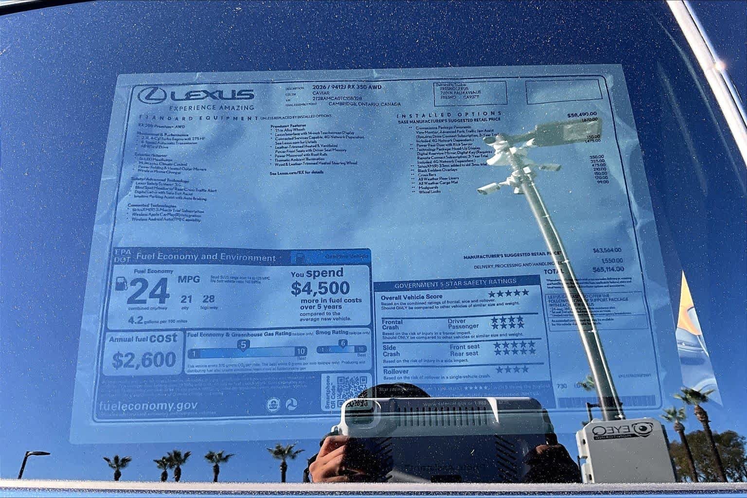 New 2026 Caviar Lexus PREMIUM PLUS image 22