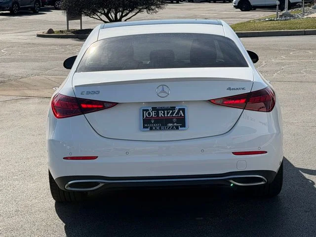 Used 2025 White Mercedes-Benz C 300 image 3