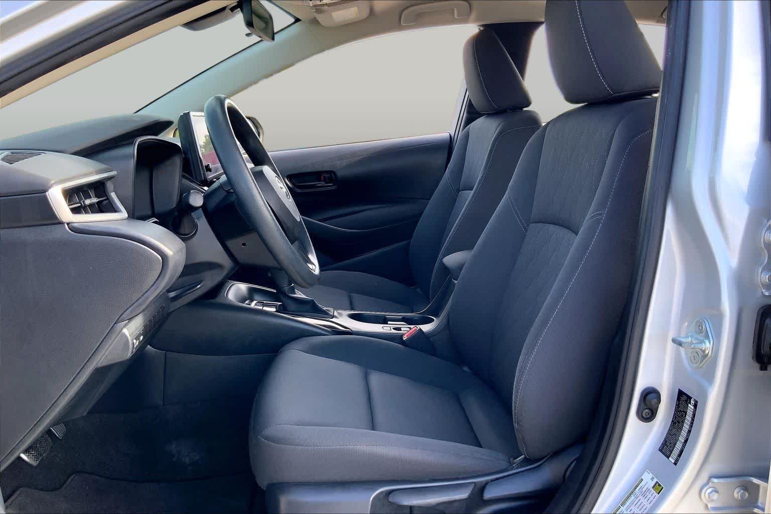 Used 2024 Classic Silver Metallic Toyota LE image 8
