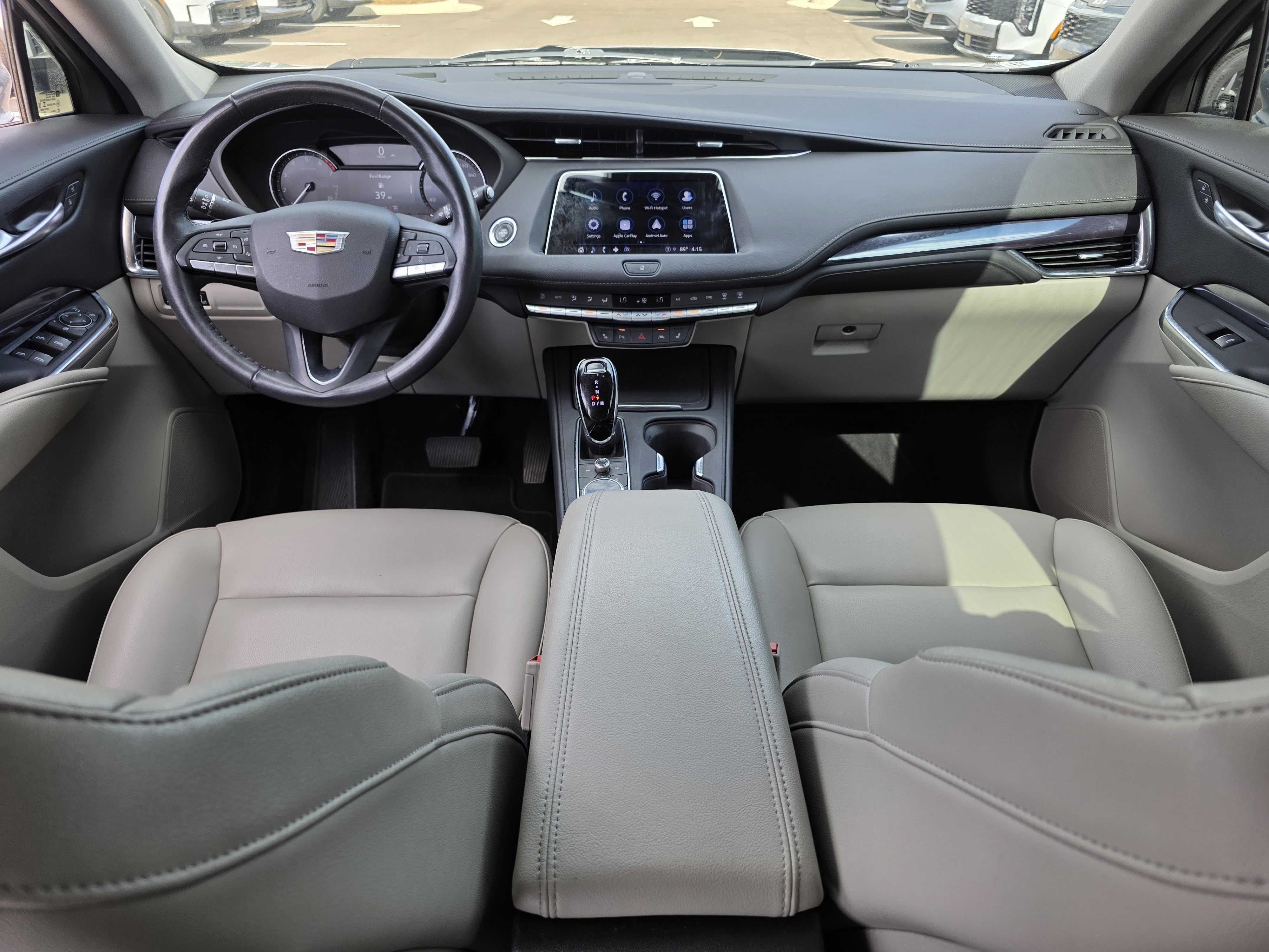Used 2023 Argent Silver Metallic Cadillac AWD Luxury image 8