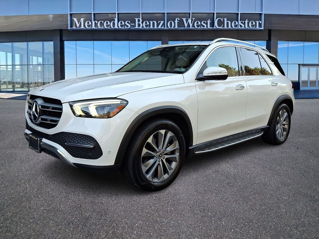 Used 2021 White Mercedes-Benz GLE 350 image 3