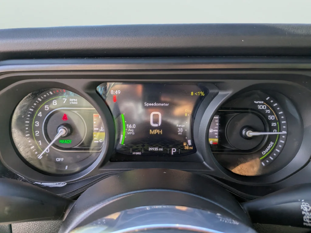 Used 2024 White Jeep High Altitude 4xe image 33