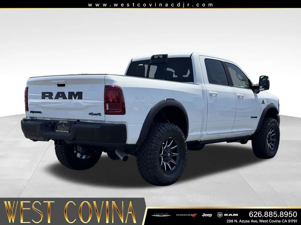 New 2026 Bright White Clearcoat RAM Rebel image 11