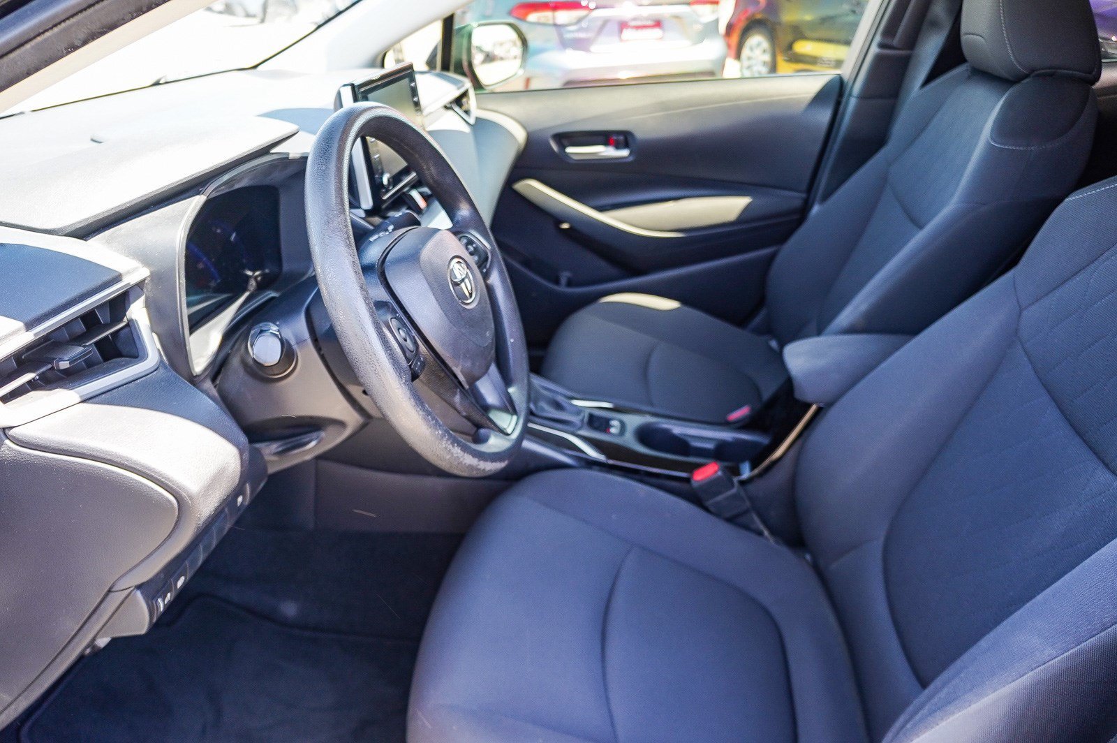 Used 2021 Black Sand Pearl Toyota Hybrid LE image 17