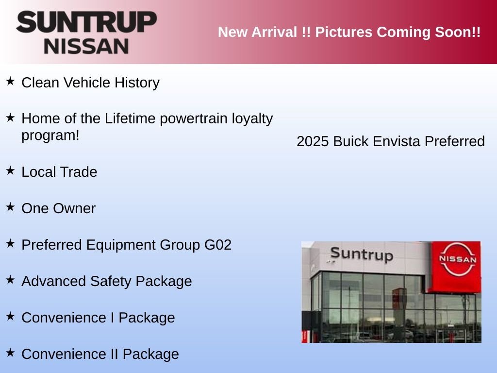 Used 2025 Black Buick Preferred image 3