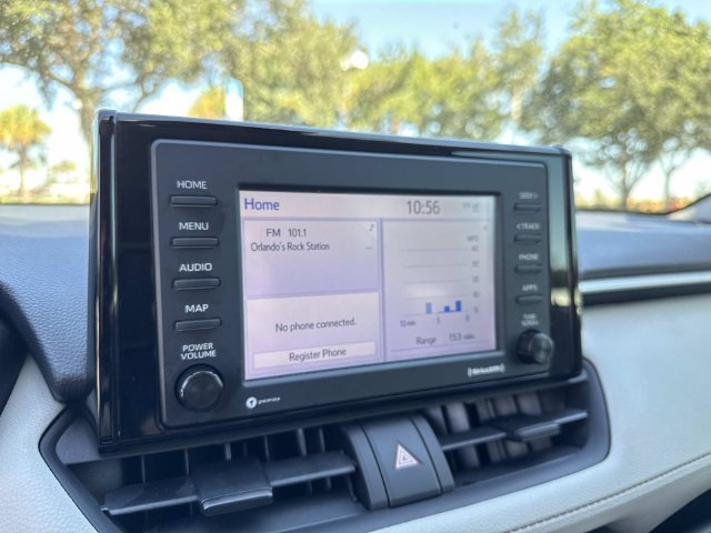 Used 2021 Silver Sky Metallic Toyota XLE image 23