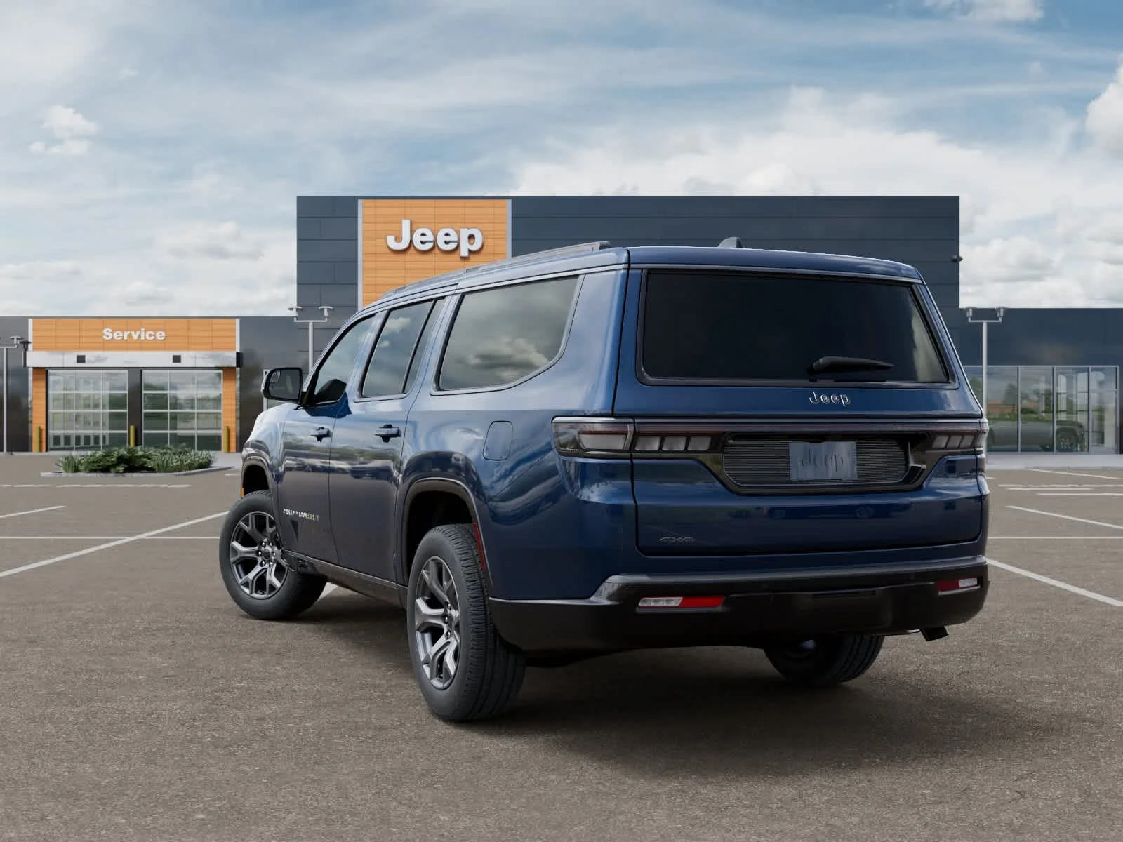 New 2026 Fathom Blue Pearlcoat Jeep Limited Altitude image 3