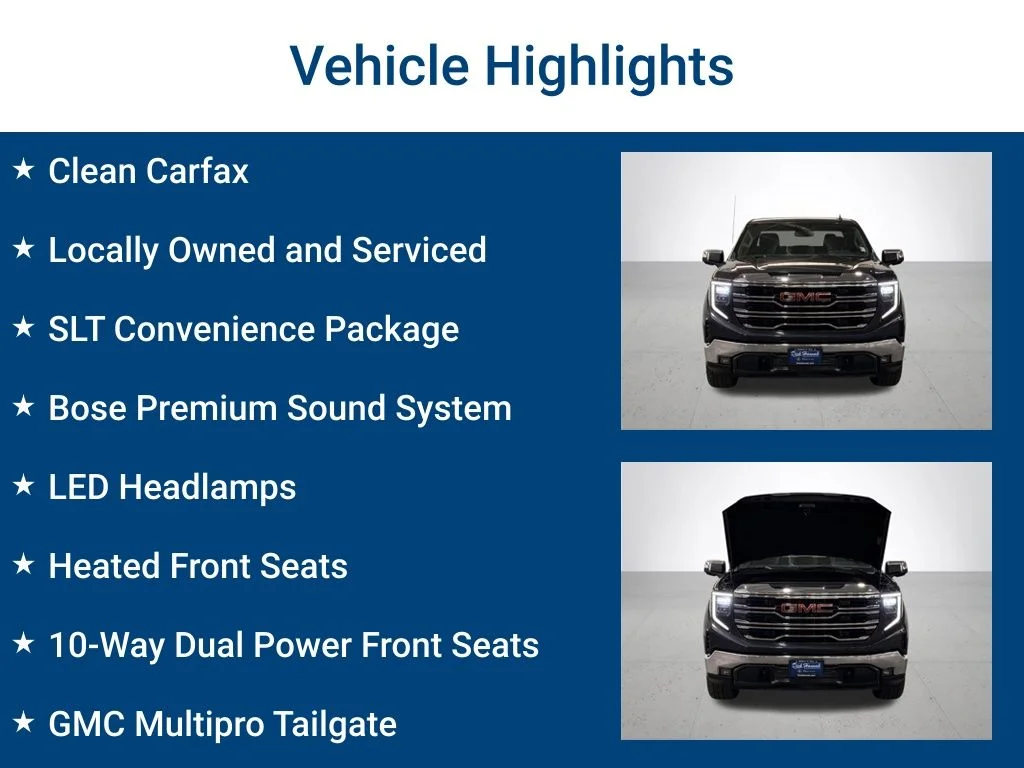 Used 2022 Silver GMC SLT image 3