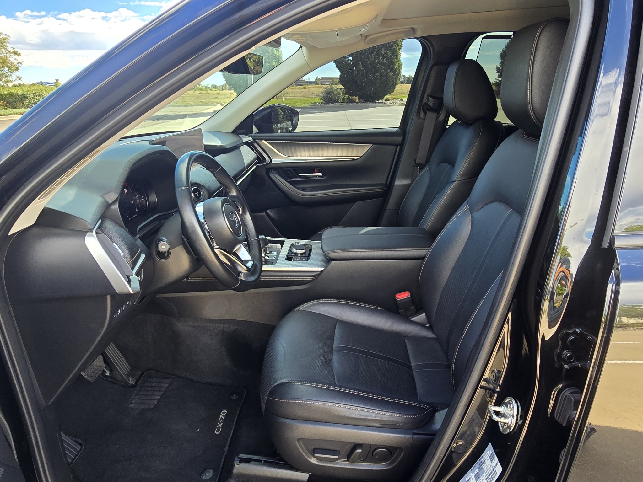 Used 2025 Jet Black Mica Mazda Premium Package image 13