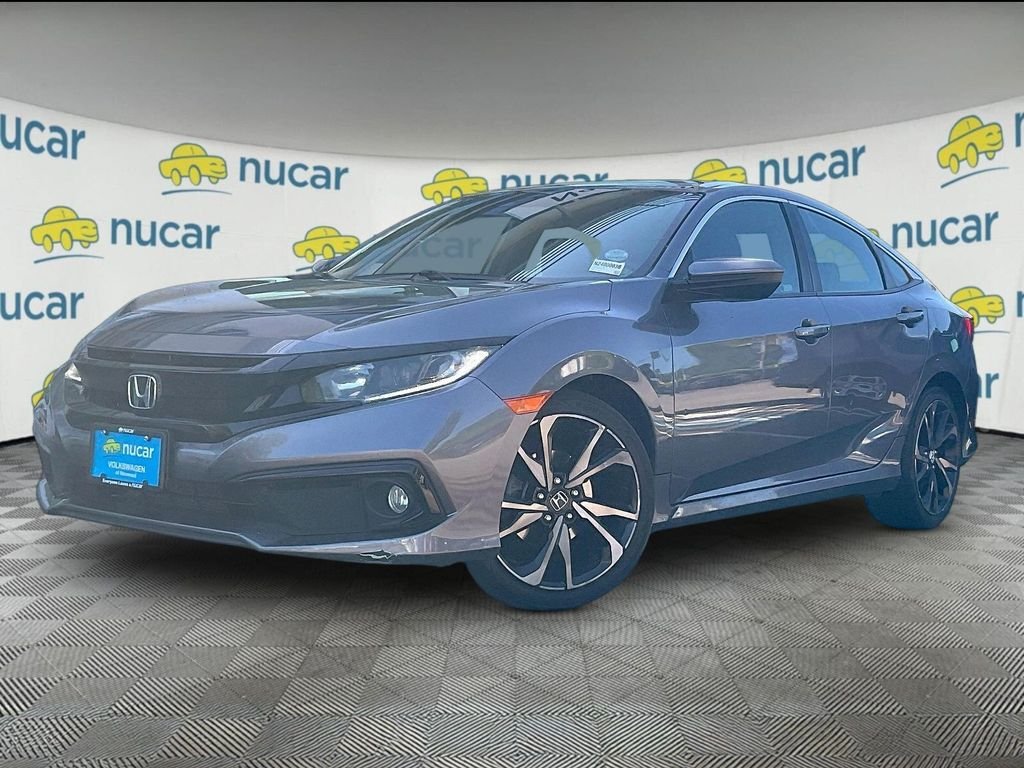 Used 2021 Gray Honda Sport image 3
