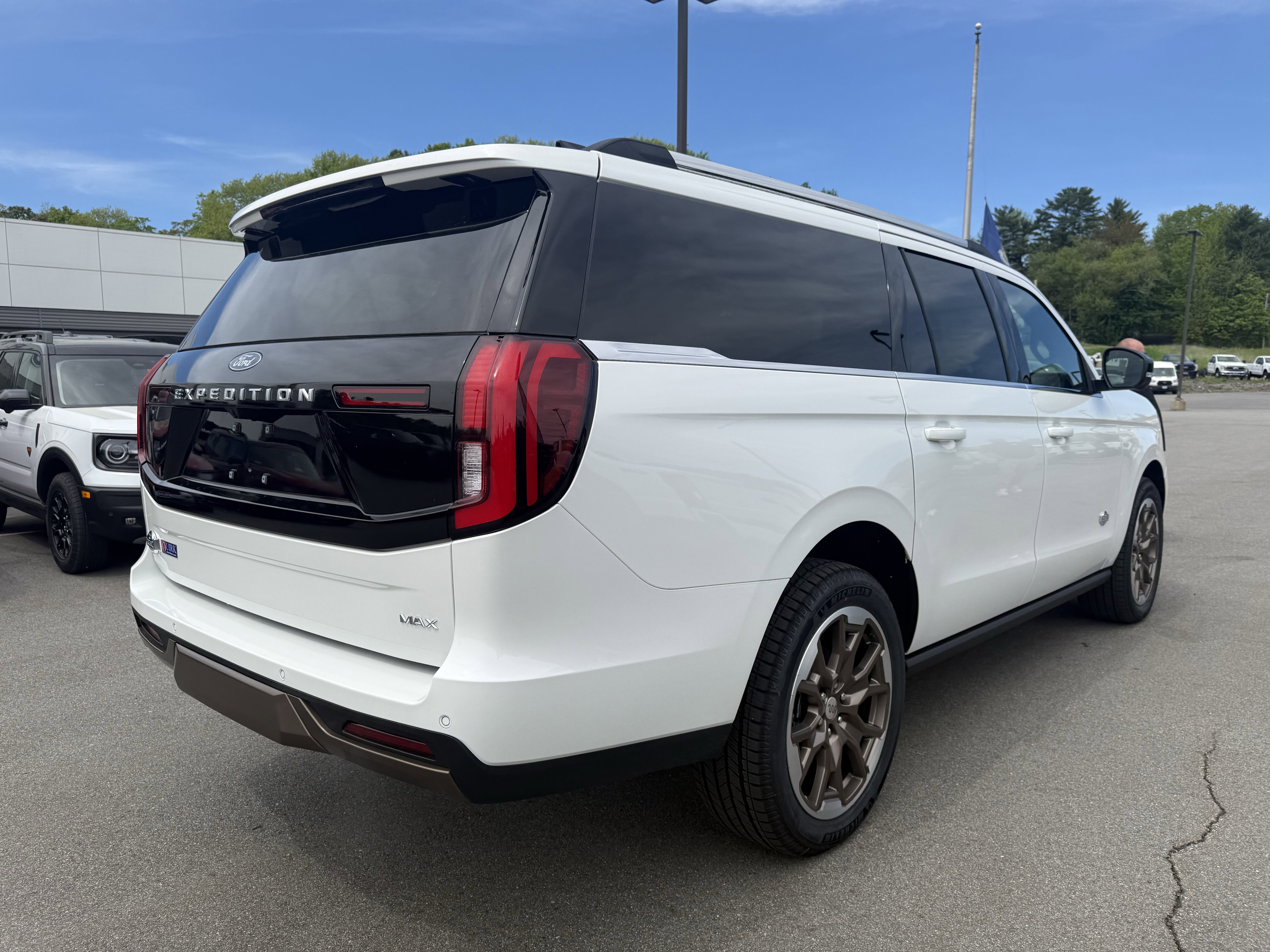 New 2026 Star White Metallic Tri-Coat Ford MAX King Ranch® image 7