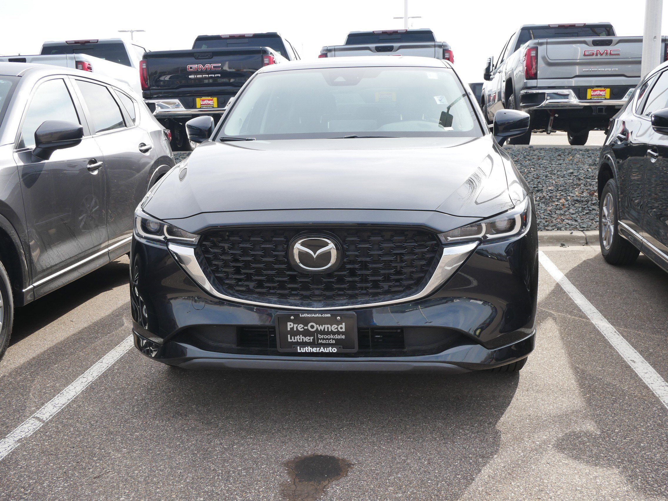 Certified 2025 Mazda CX-5 S Select Package with VIN JM3KFBBL5S0663441 for sale in Brooklyn Center, Minnesota