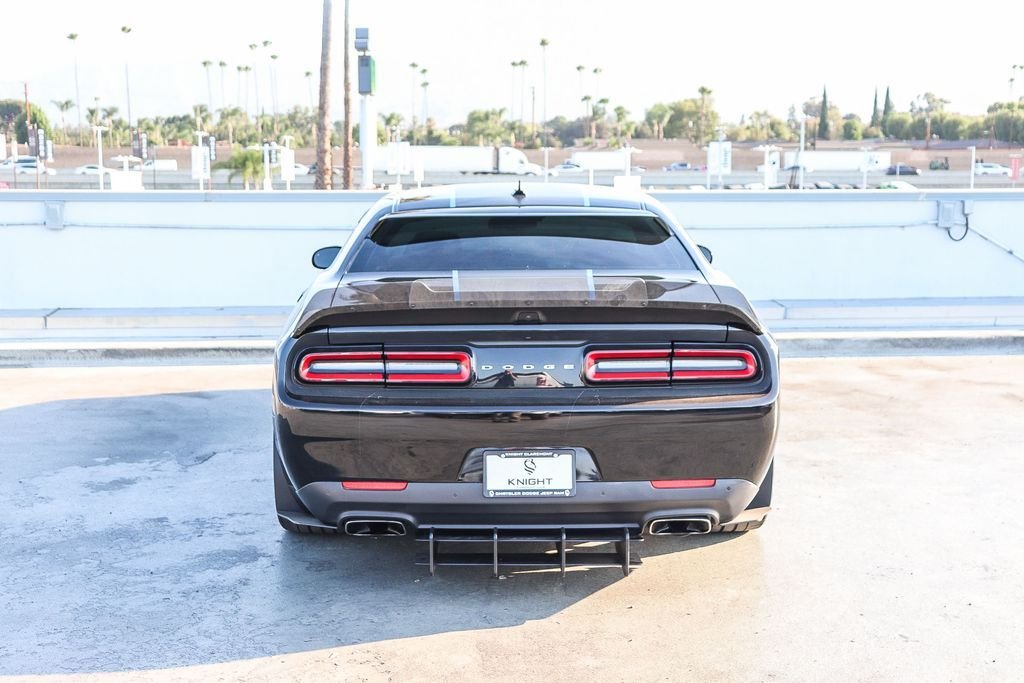 Used 2023 Pitch Black Clearcoat Dodge R/T Scat Pack Widebody image 8