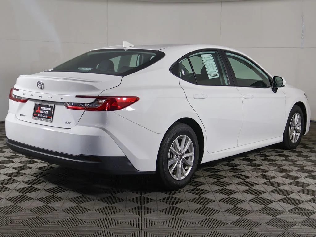Used 2025 White Toyota LE image 8