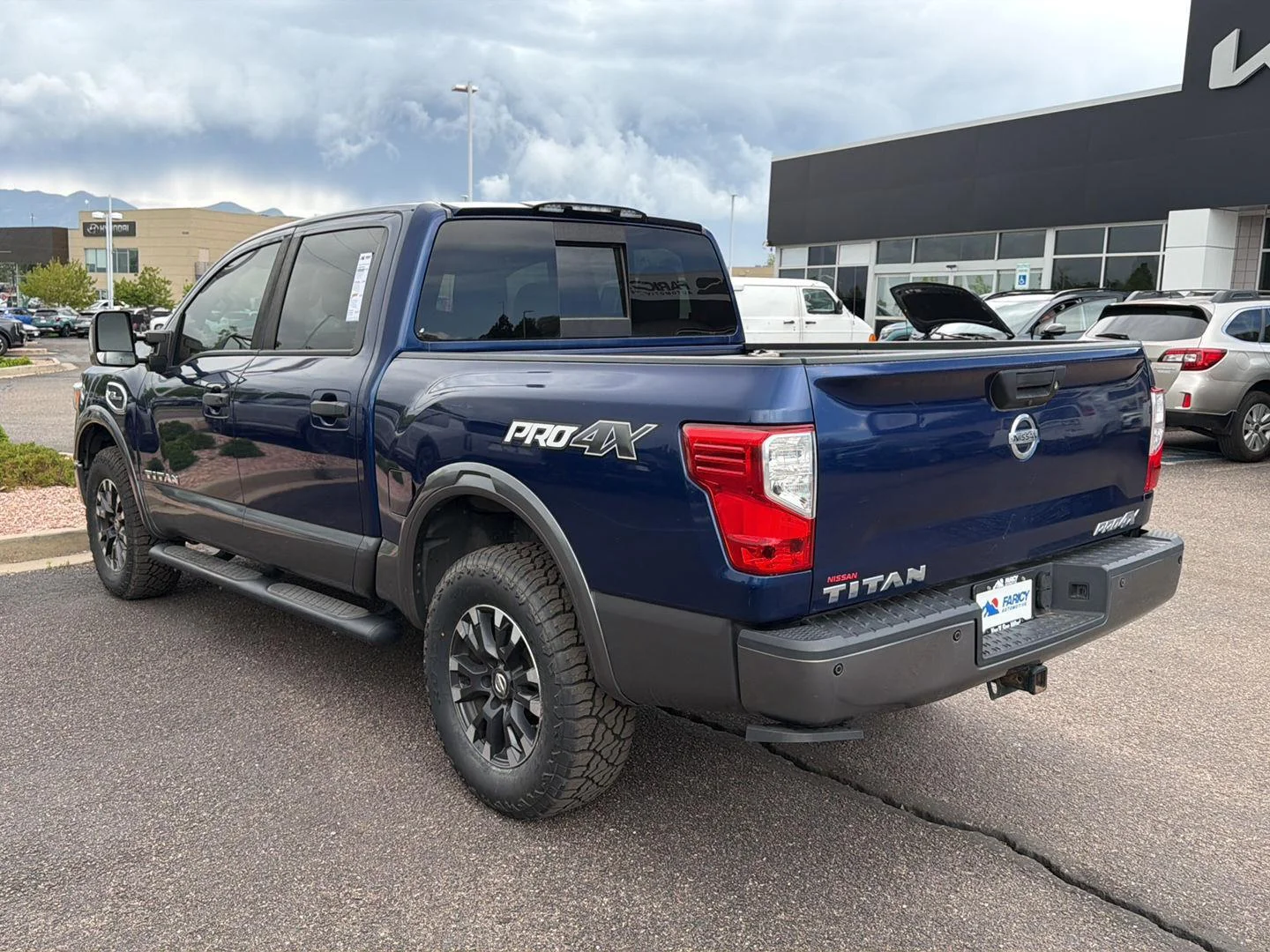 Used 2017 Deep Blue Pearl Nissan PRO-4X image 7