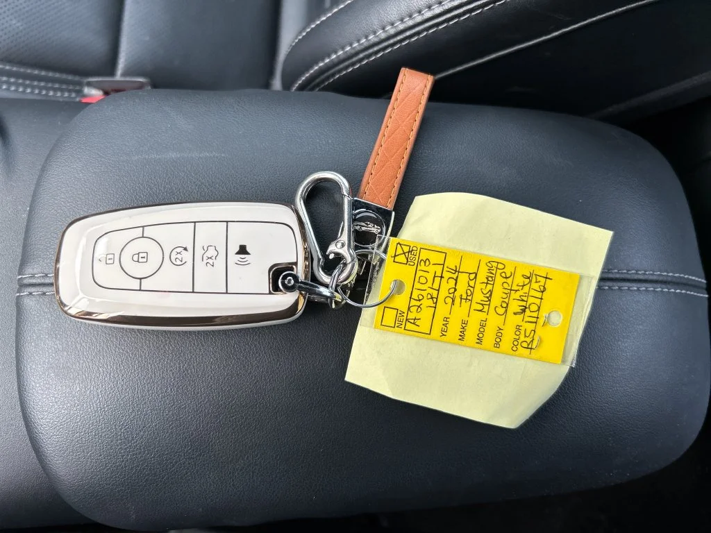 Used 2024 White Ford EcoBoost Premium image 27