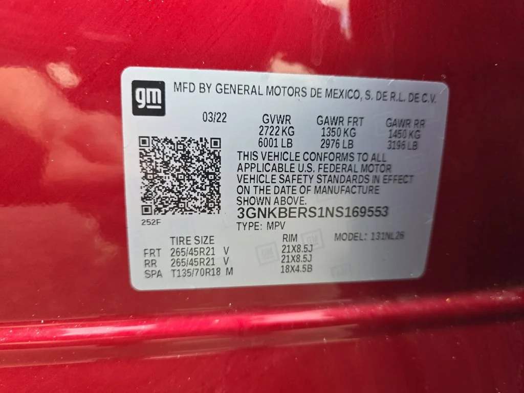 Certified Used 2022 Cherry Red Tintcoat Chevrolet RS image 37