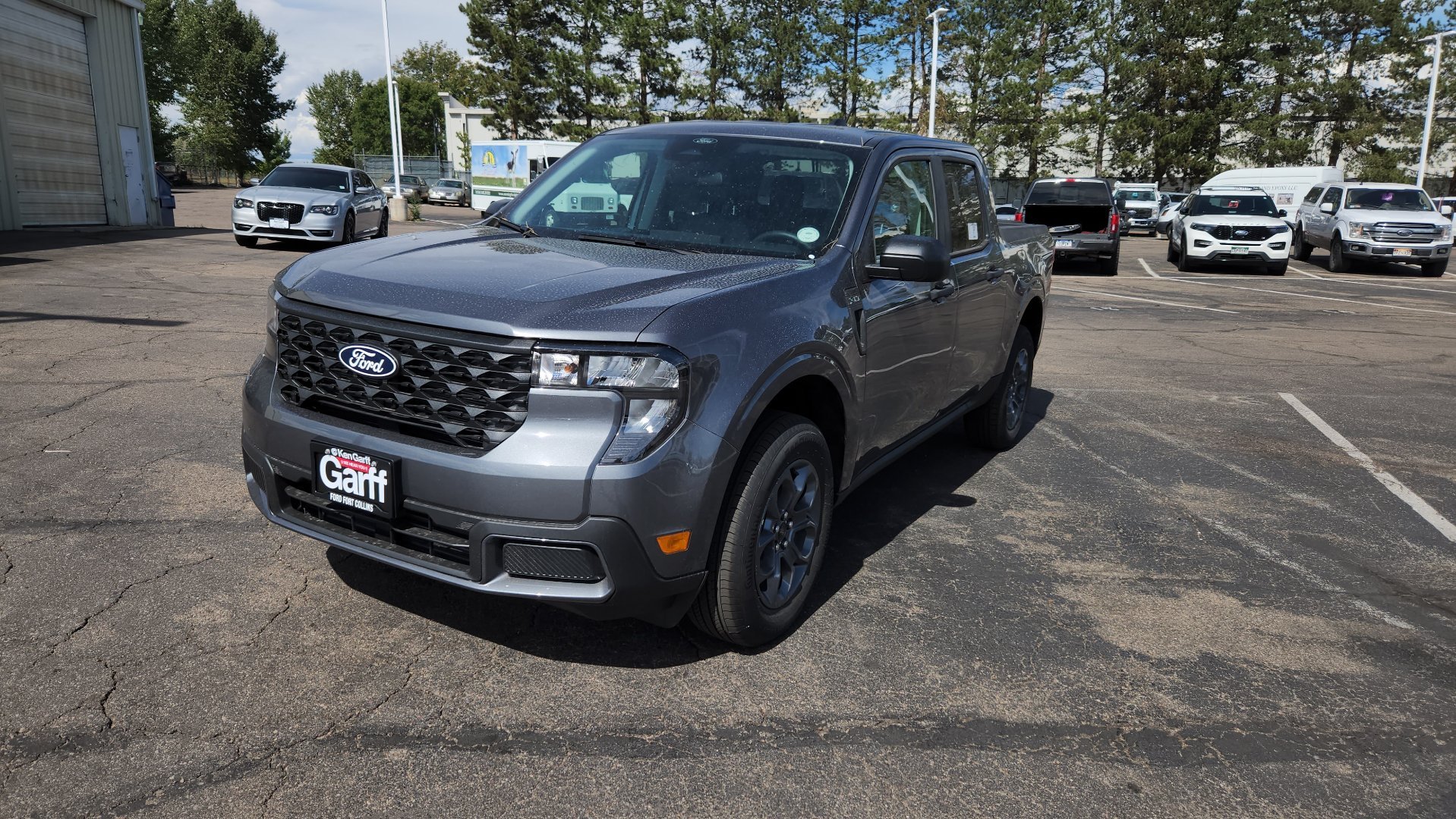 New 2026 Carbonized Gray Metallic Ford XLT image 2