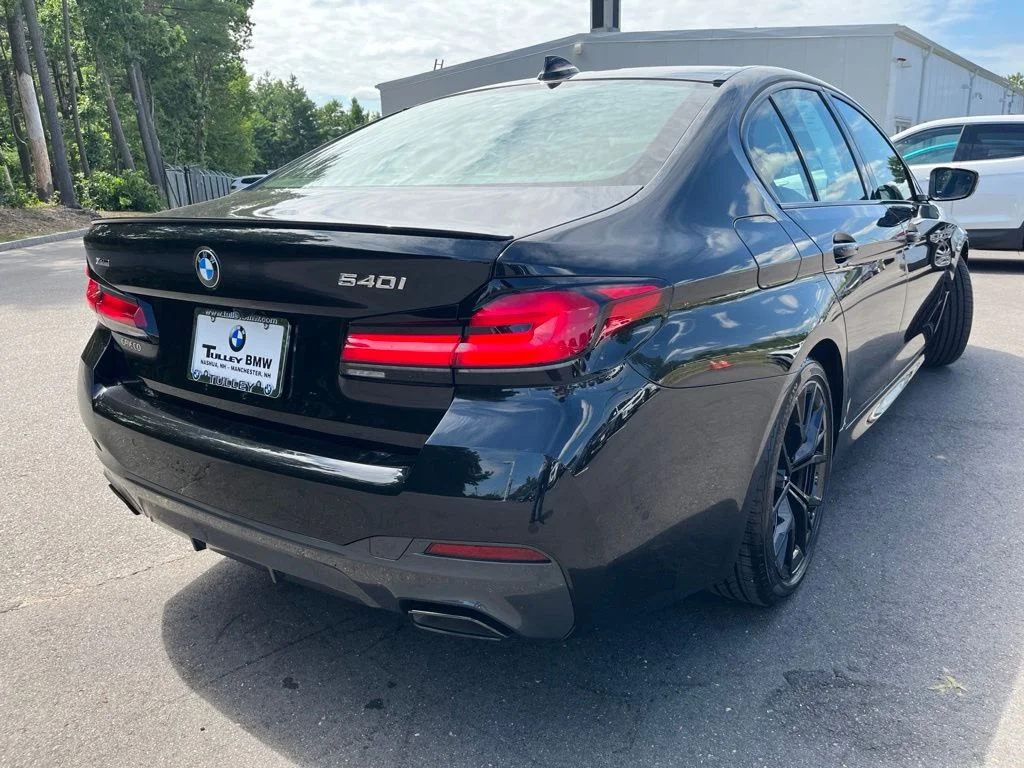 Certified Used 2023 Black Sapphire Metallic BMW 540i xDrive image 7