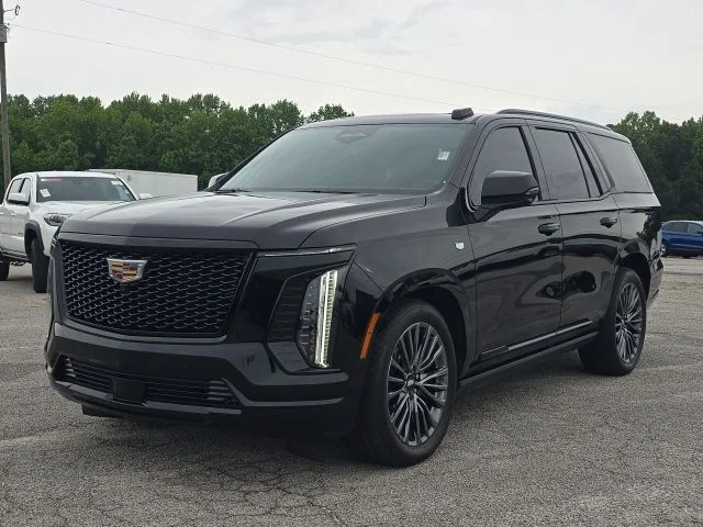 Used 2025 Black Cadillac Sport Platinum image 1