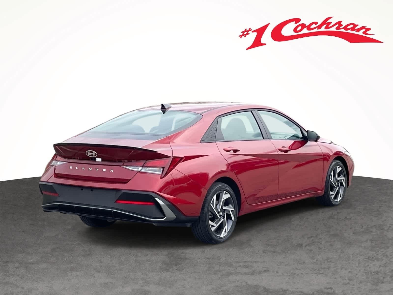 Certified Used 2025 Ultimate Red Hyundai SEL Sport image 7