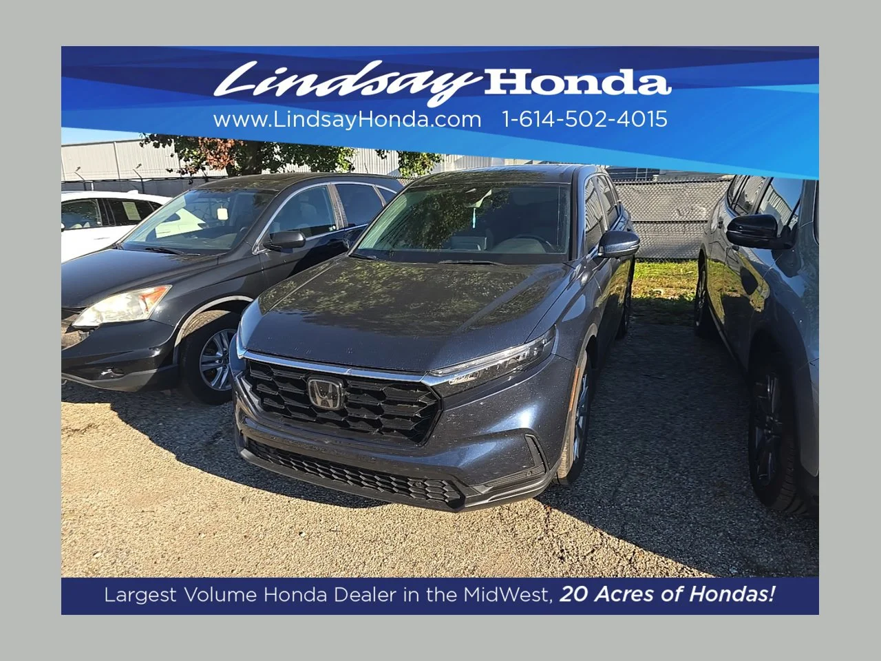 Used 2024 Canyon River Blue Metallic Honda EX-L image 1