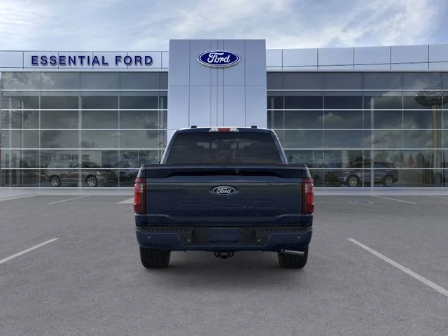 New 2026 Antimatter Blue Metallic Ford XLT image 3