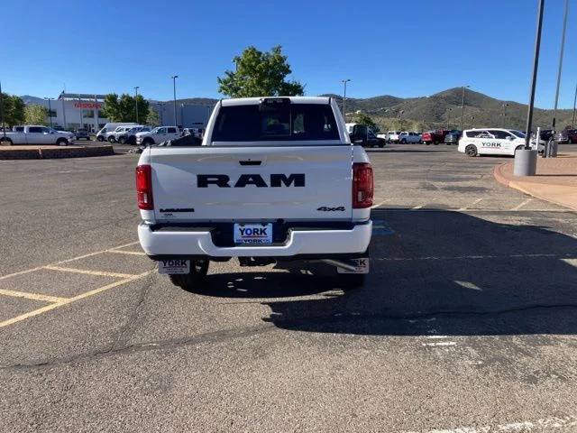 New 2026 Bright White Clear-Coat Exterior Paint RAM Laramie image 7