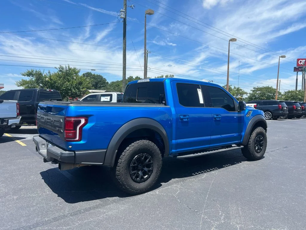 Used 2020 Blue Ford Raptor image 7