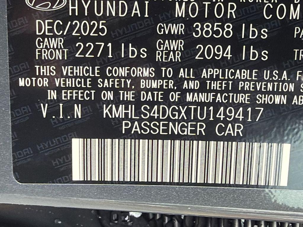 New 2026 Gray Hyundai SEL Sport image 33