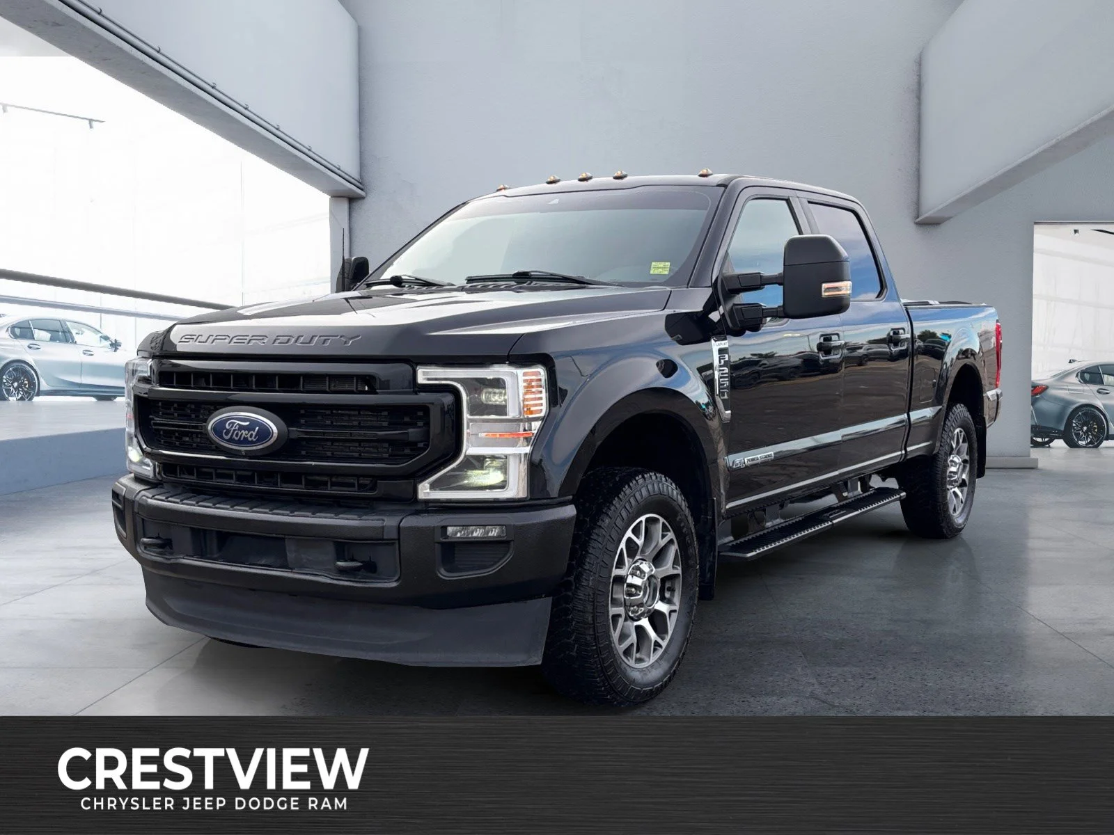 Used 2022 Agate Black Metallic Ford LARIAT image 1