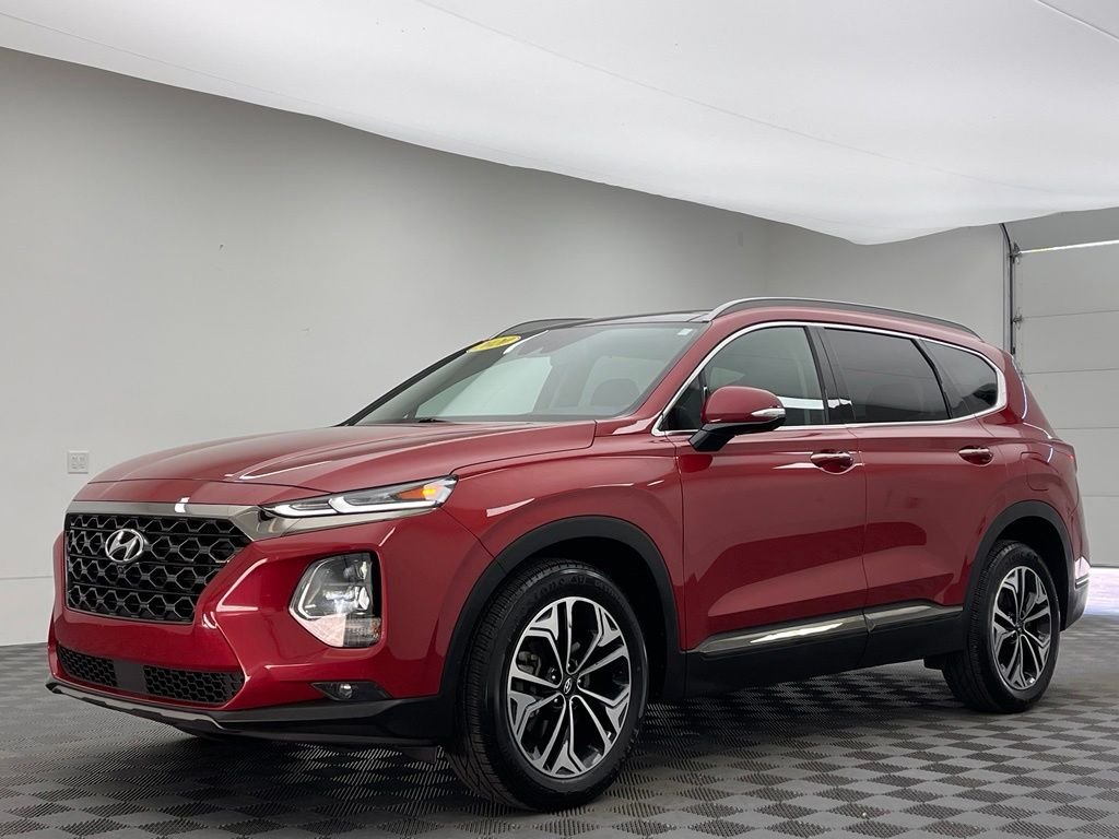 Used 2020 Scarlet Red Hyundai Limited image 2