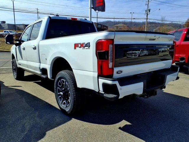 New 2025 Star White Metallic Tri-Coat Ford F-350® Platinum® image 3