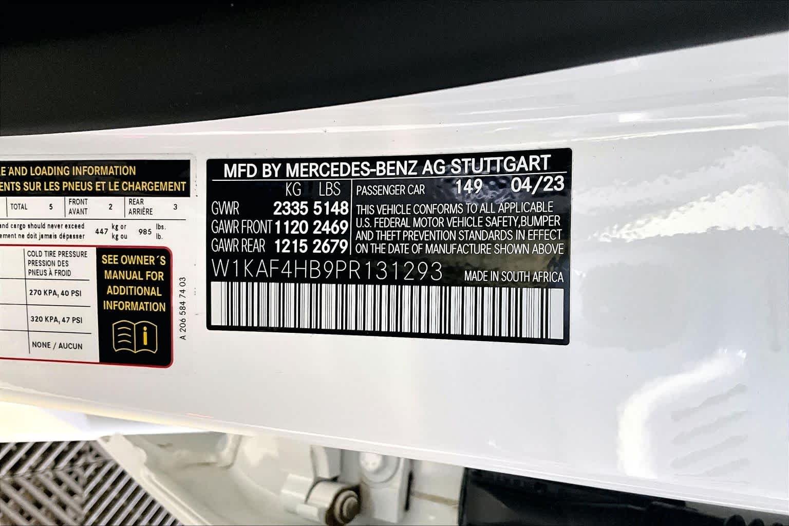Used 2023 Polar White Mercedes-Benz C 300 image 34