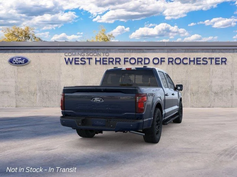 New 2026 Antimatter Blue Ford XLT image 8