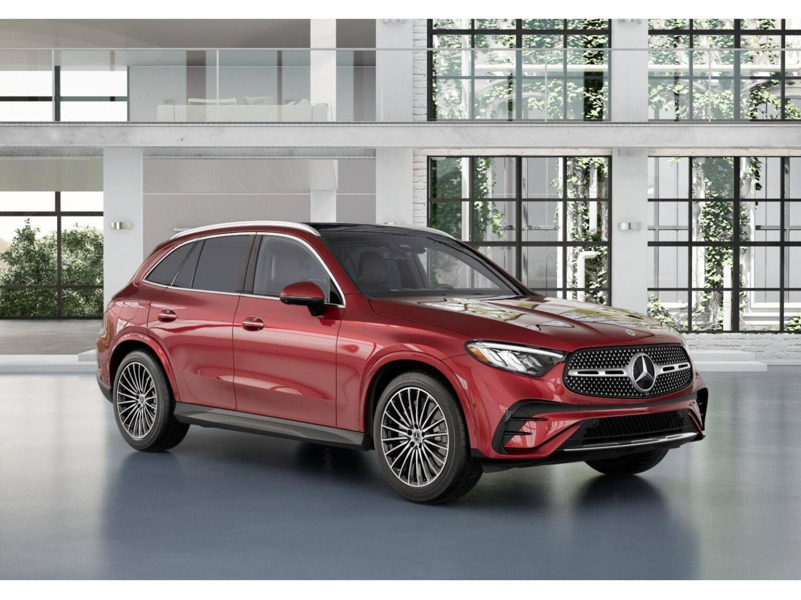 New 2026 MANUFAKTUR Patagonia Red Metallic Mercedes-Benz GLC 300 image 12