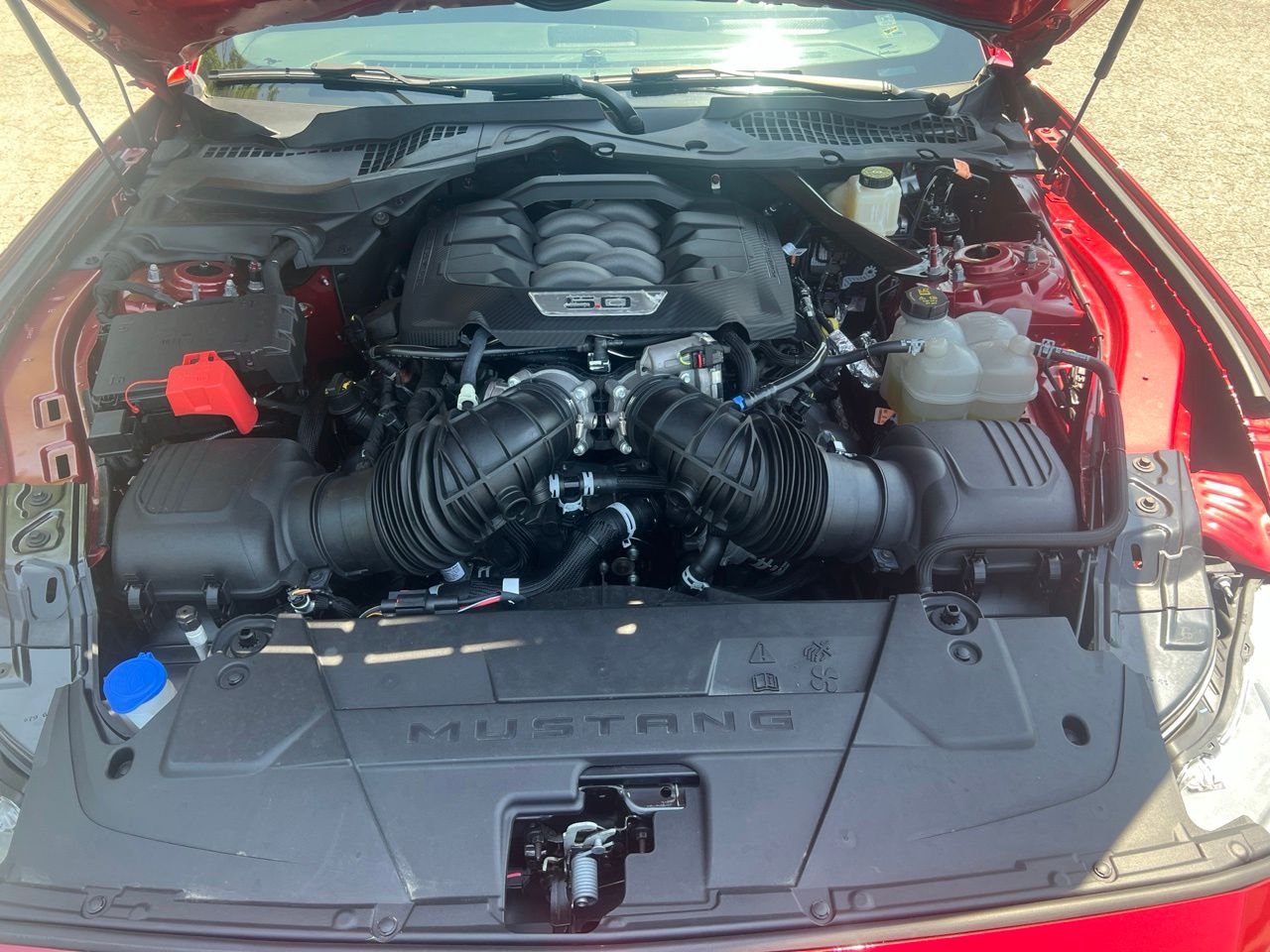 Used 2024 Red Ford GT Premium image 11