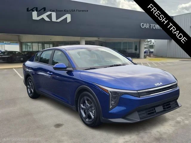Certified Used 2025 Blue Kia LXS image 1