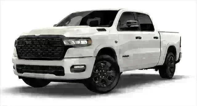 New 2026 Bright White Clear-Coat Exterior Paint RAM BIG HORN image 13